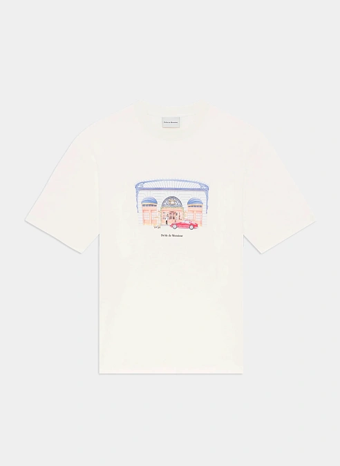 Футболка Le T-Shirt Drôle Palace Off White