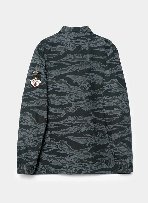 Рубашка Bonsai Tigerstripe L/S Utility Shirt  Subdued Night