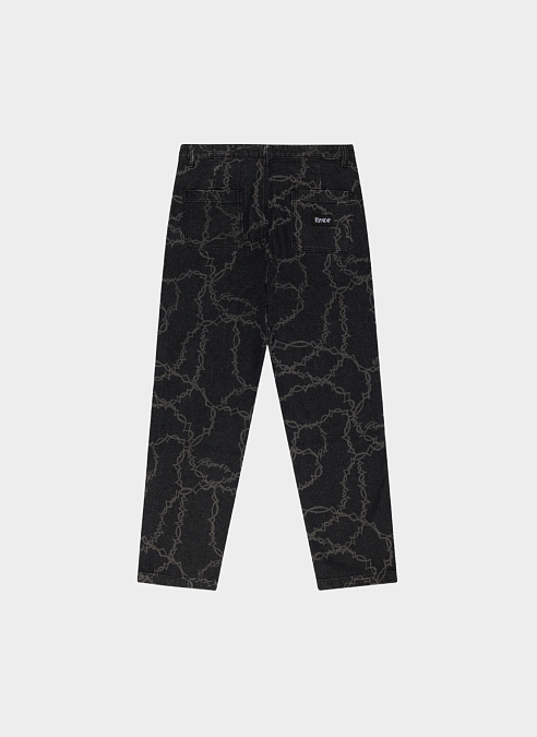 Джинсы ‘Wired Denim Pants’ Black