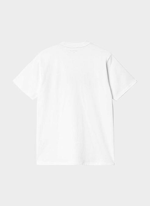 Футболка ‘S/S University Script T-Shirt’ White / Gold