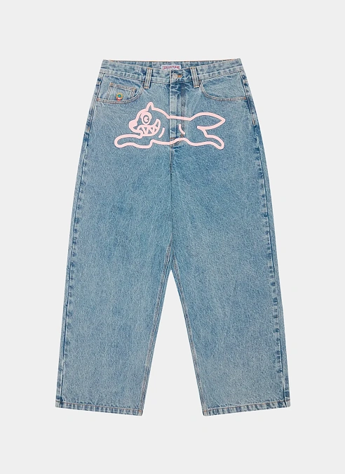 Джинсы Running Dog Triple Scoop Denim Pants Heavy Wash Blue