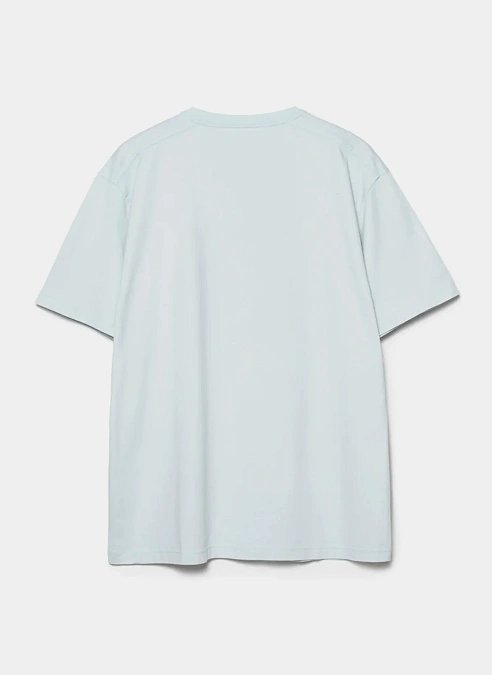 Футболка Mark Lebon Blechman S/S T-Shirt  Ice Blue