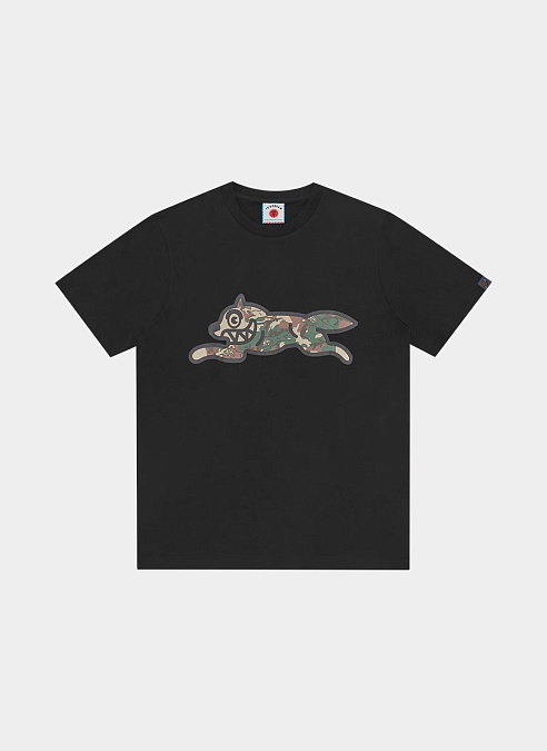 Футболка Woodland Camo Running Dog T-Shirt Black