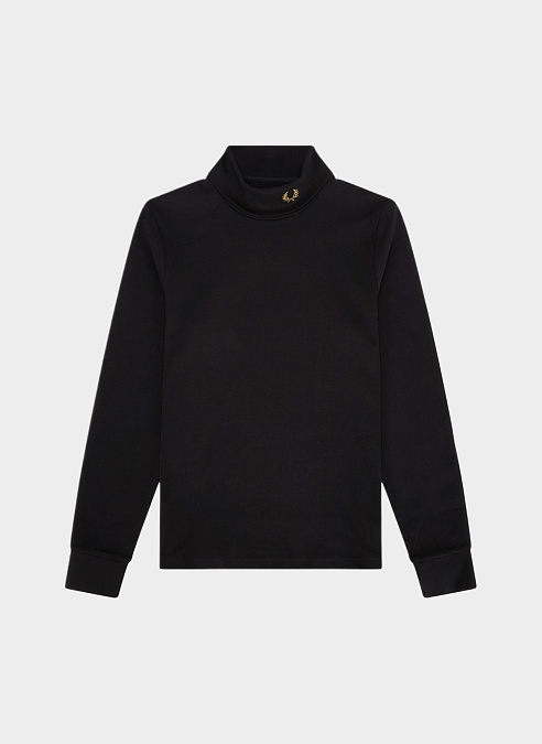 Лонгслив ‘Roll Neck Top’ Black