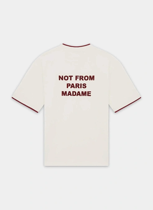  Футболка Le Tshirt Slogan Piqué Off White