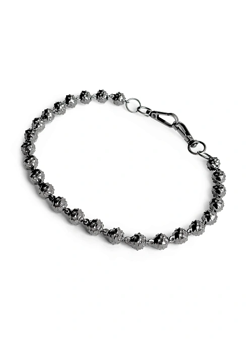 Брелок Spiked Walet Chain Charm Dark Metall