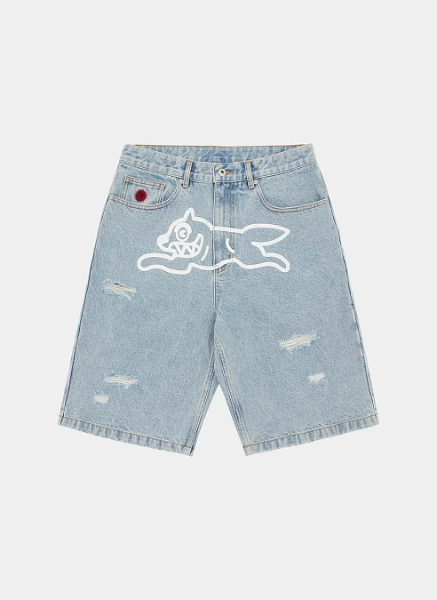 Шорты Running Dog Denim Shorts Heavy Wash Blue