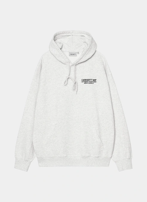 Худи Hooded Sean Hamilton Sweat Ash Heather