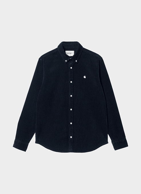 Рубашка ‘L/S Madison Cord Shirt’ Dark Navy / Wax