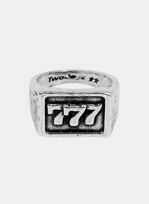 Кольцо 777 ring Silver