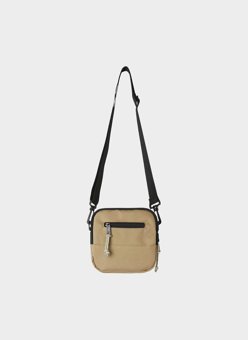 Сумка ‘OBEY SMALL MESSENGER BAG’ CARAMEL BROWN