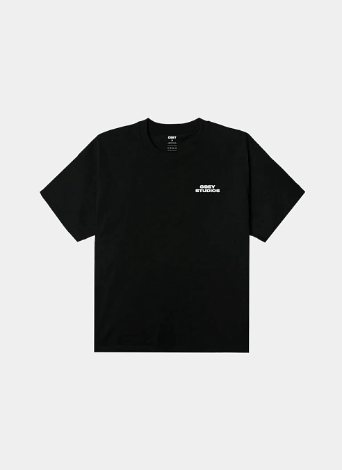 Футболка Obey Sky Face Black