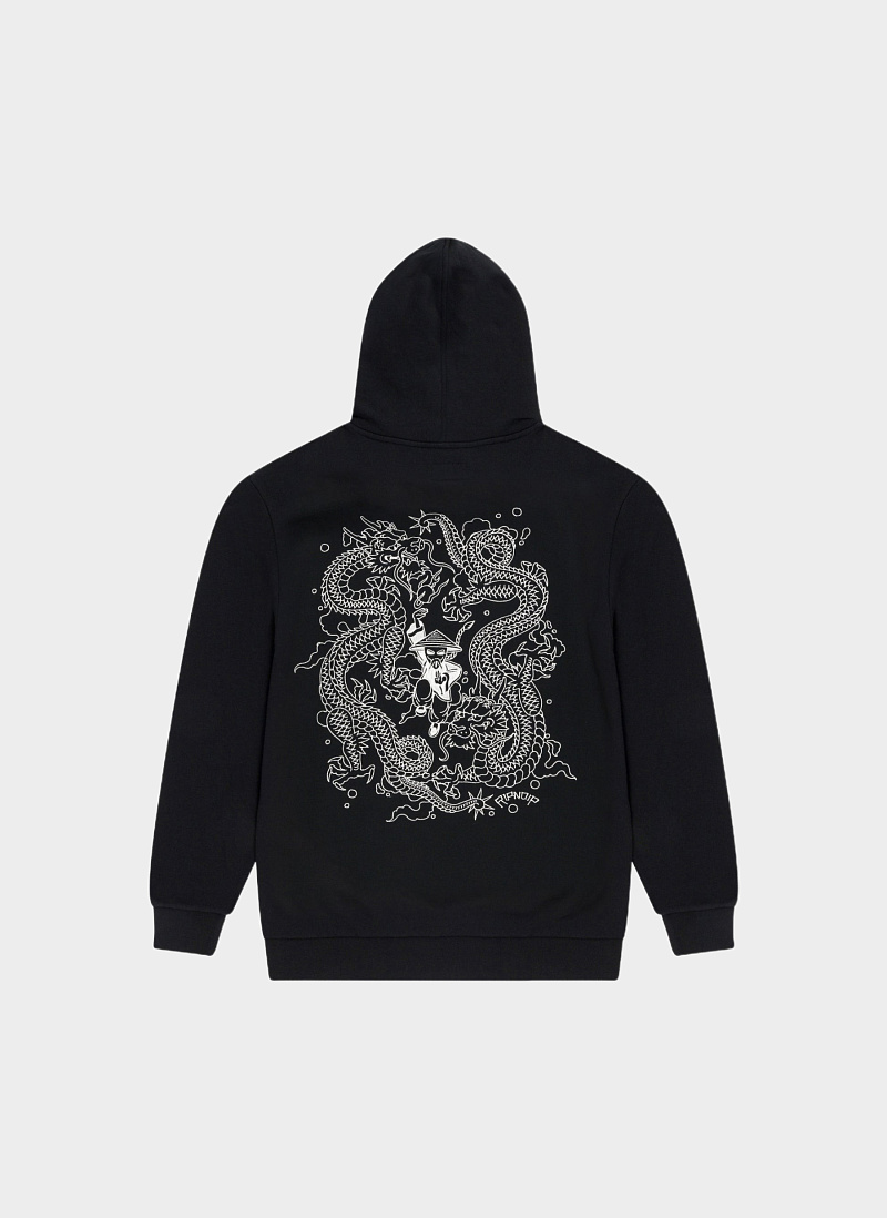 Худи ‘Ryu Embroidered Hoodie’ Black
