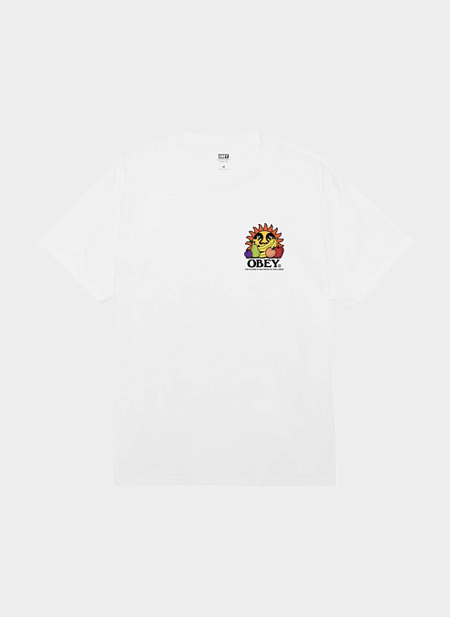 Футболка ‘THE FUTURE IS THE FRUITS OF OUR LABOR’ WHITE