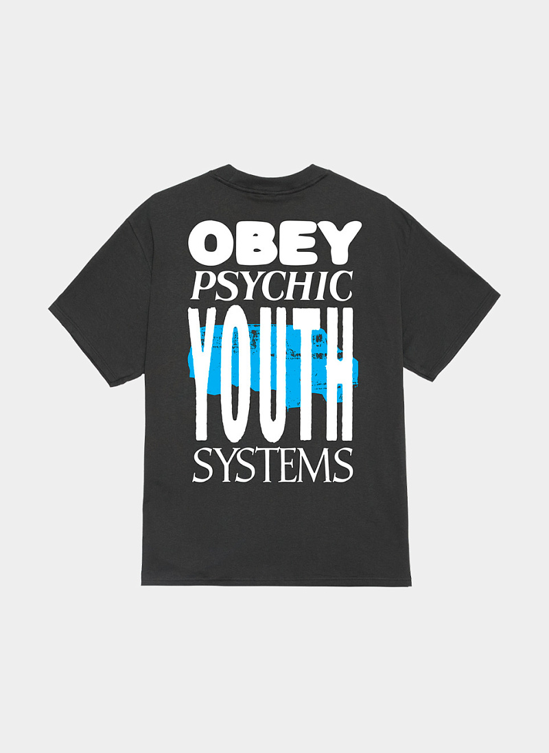 Футболка ‘PSYCHIC YOUTH SYSTEMS’ VINTAGE BLACK
