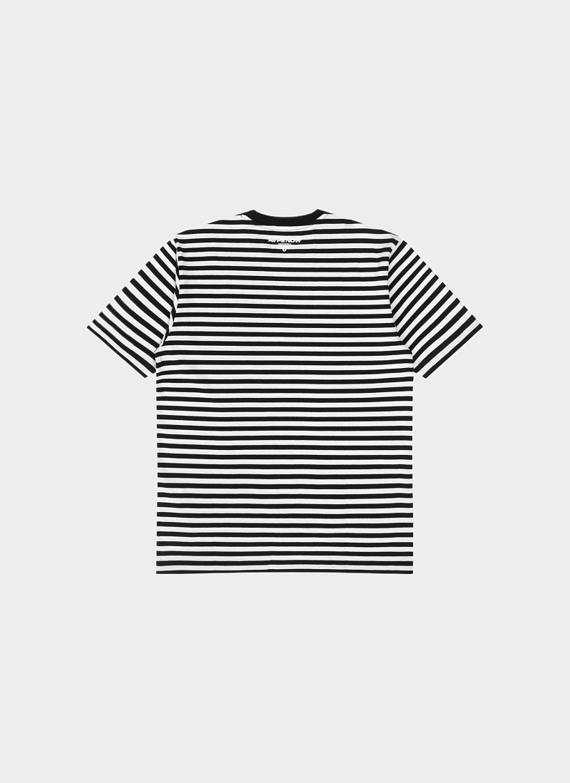 Футболка MOONFACE STRIPED COTTON TEE