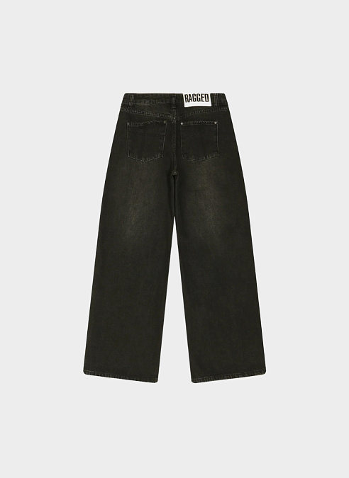 Джинсы RELEASE JEAN BLEACHED CHARCOAL WASH