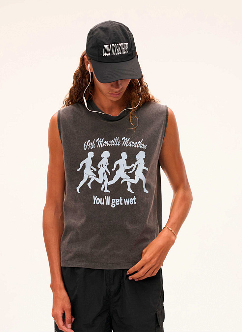 Футболка Marseille Sweat Fest Off-Black