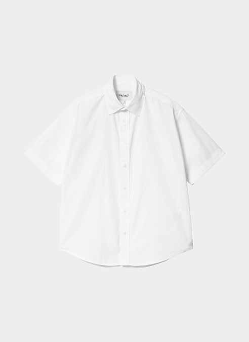 Рубашка женская W S/S Jaxon Shirt White / White
