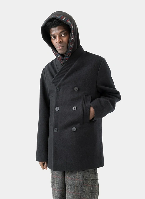 Пальто Hanbok Pea Coat  Navy