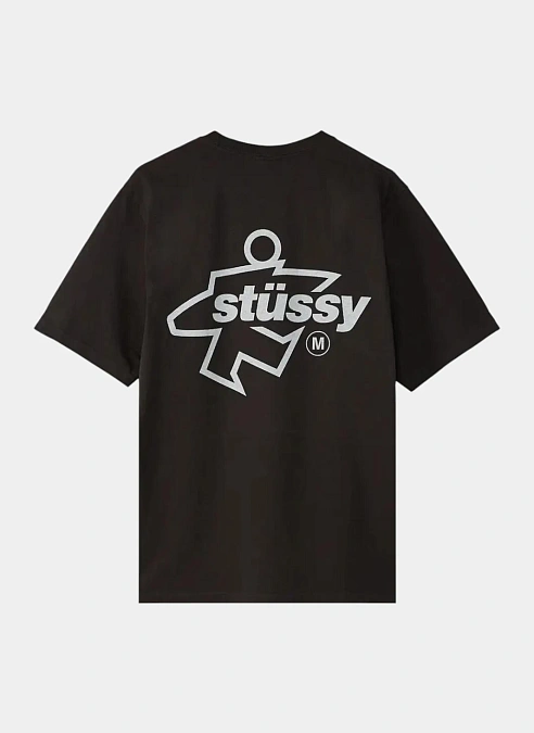 Футболка Surf Size Pig. Dyed Tee Faded Black