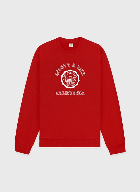 Свитшот California Emblem Crewneck Ruby