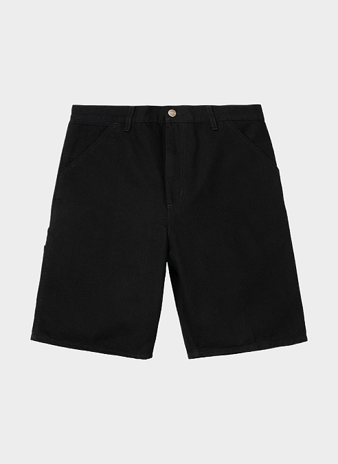 Шорты ‘Single Knee Short’ Black Rinsed