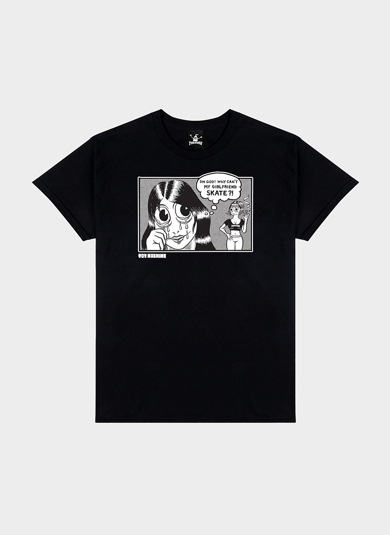 Футболка Thr X Toy Machine Girlfriend Tee Black