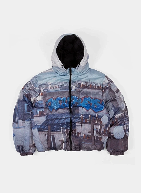 Пуховик Elevation Puffer Jacket Black/Multi