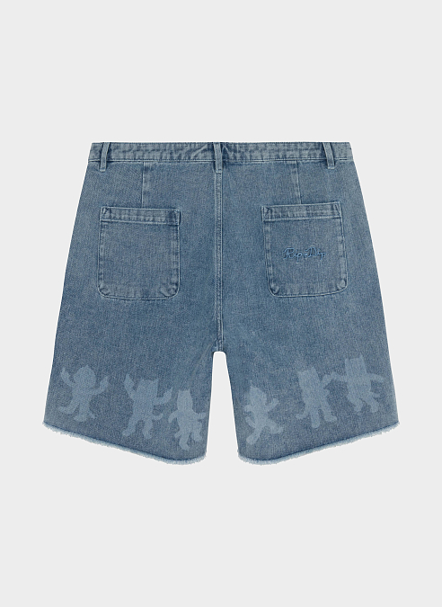 Шорты Cosmic Nerm Denim Shorts Medium Wash