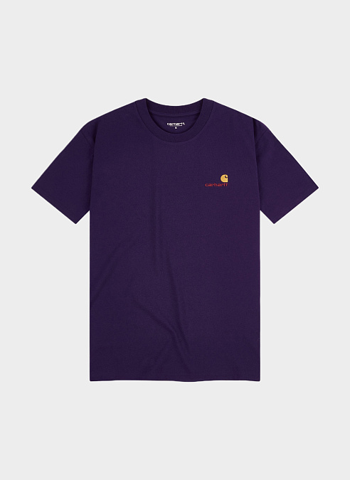 Футболка ‘S/S American Script T-Shirt’ Cassis