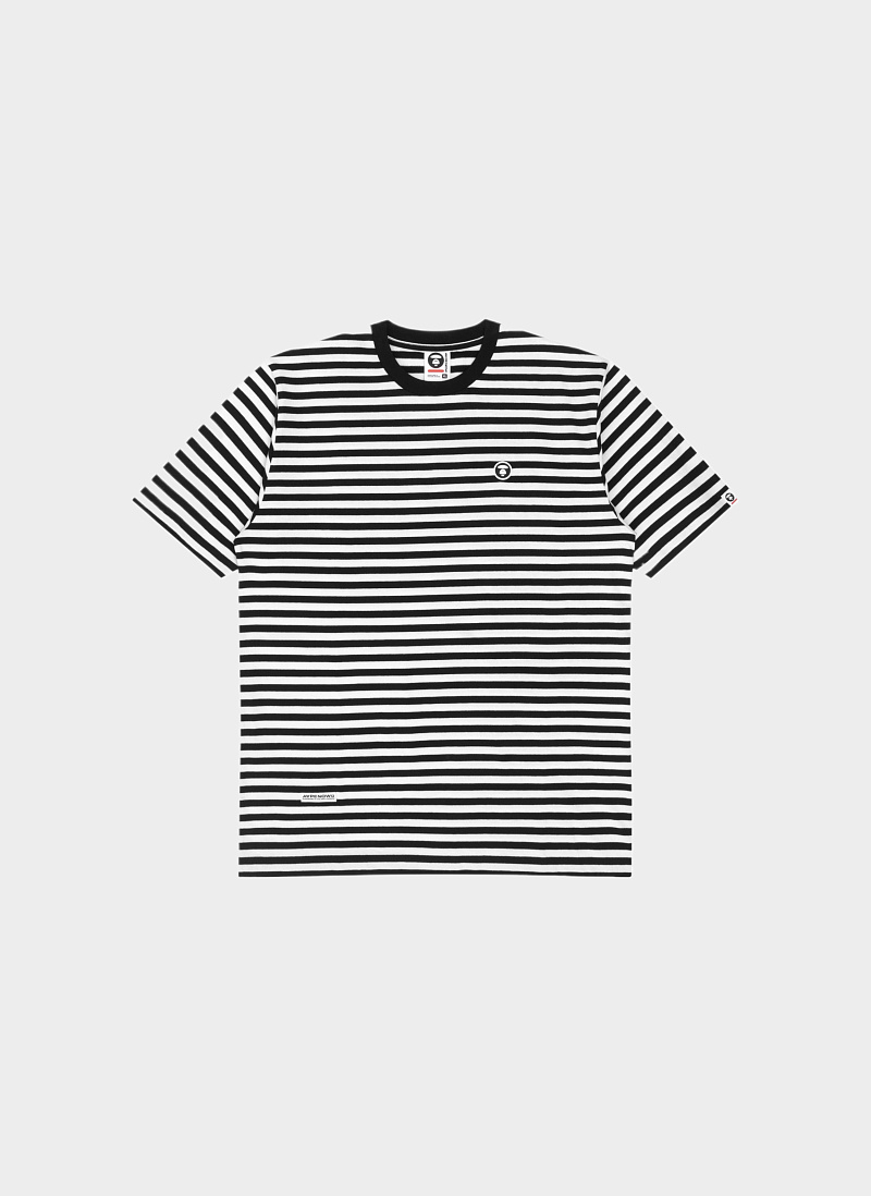 Футболка MOONFACE STRIPED COTTON TEE