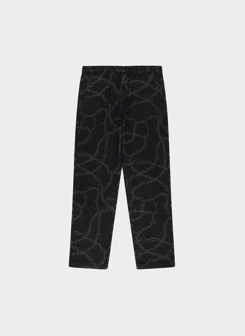 Джинсы ‘Wired Denim Pants’ Black