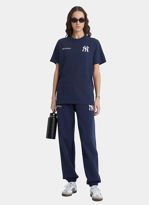 Футболка Yankees Curve T-Shirt Dark Navy