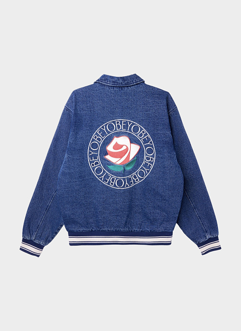 Куртка ‘OBEY ROSE BLOUSON JACKET’ STONE WASH