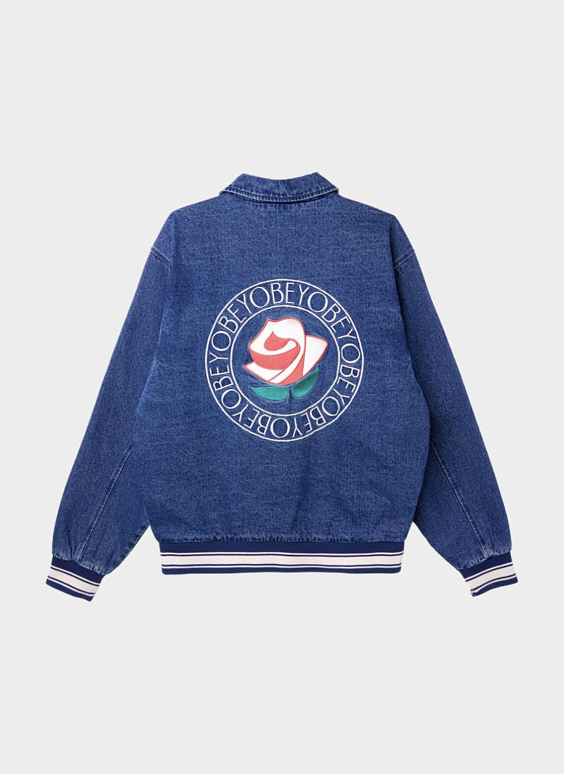 Куртка ‘OBEY ROSE BLOUSON JACKET’ STONE WASH