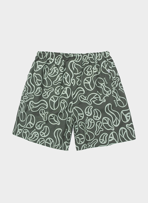 Шорты HUF ‘Groovy Wide Short’ Sage