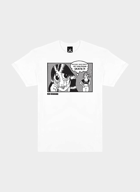 Футболка Thr X Toy Machine Girlfriend Tee White