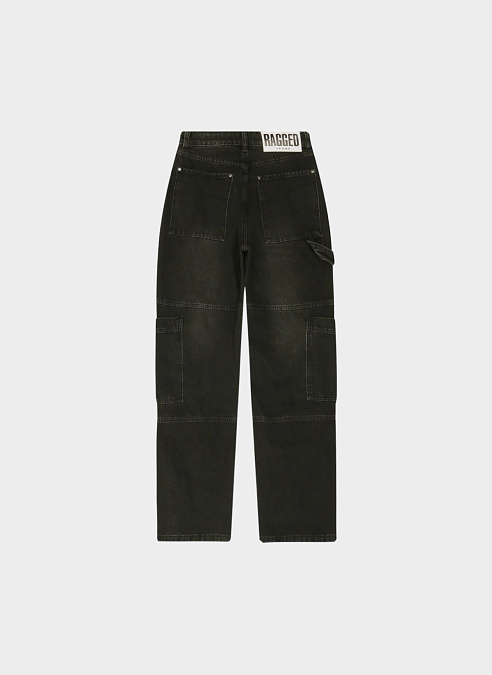 Джинсы STRAIGHT COMBAT JEAN DIRTY CHARCOAL WASH