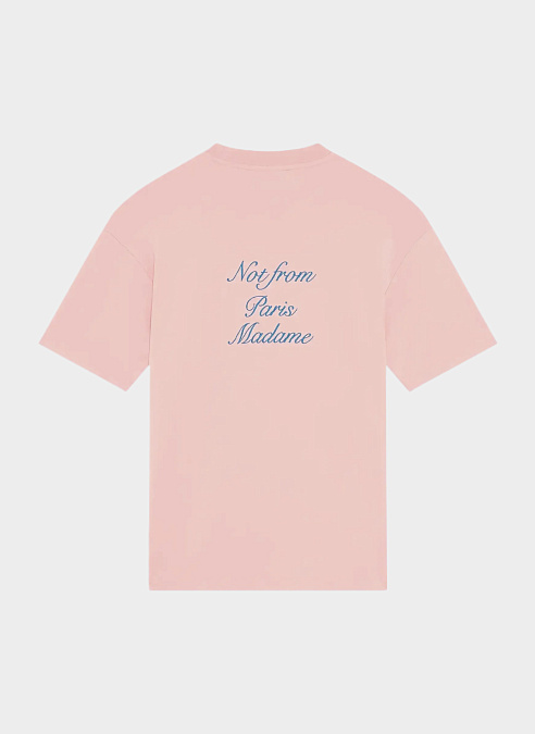 Футболка ‘Le T-Shirt Slogan Cursive’ Light Pink