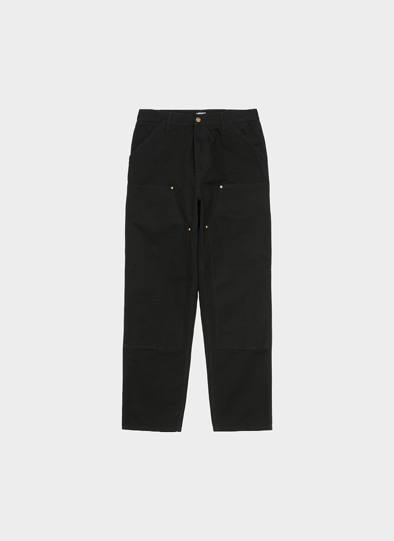 Брюки ‘Double Knee Pant’ Black (Rinsed)