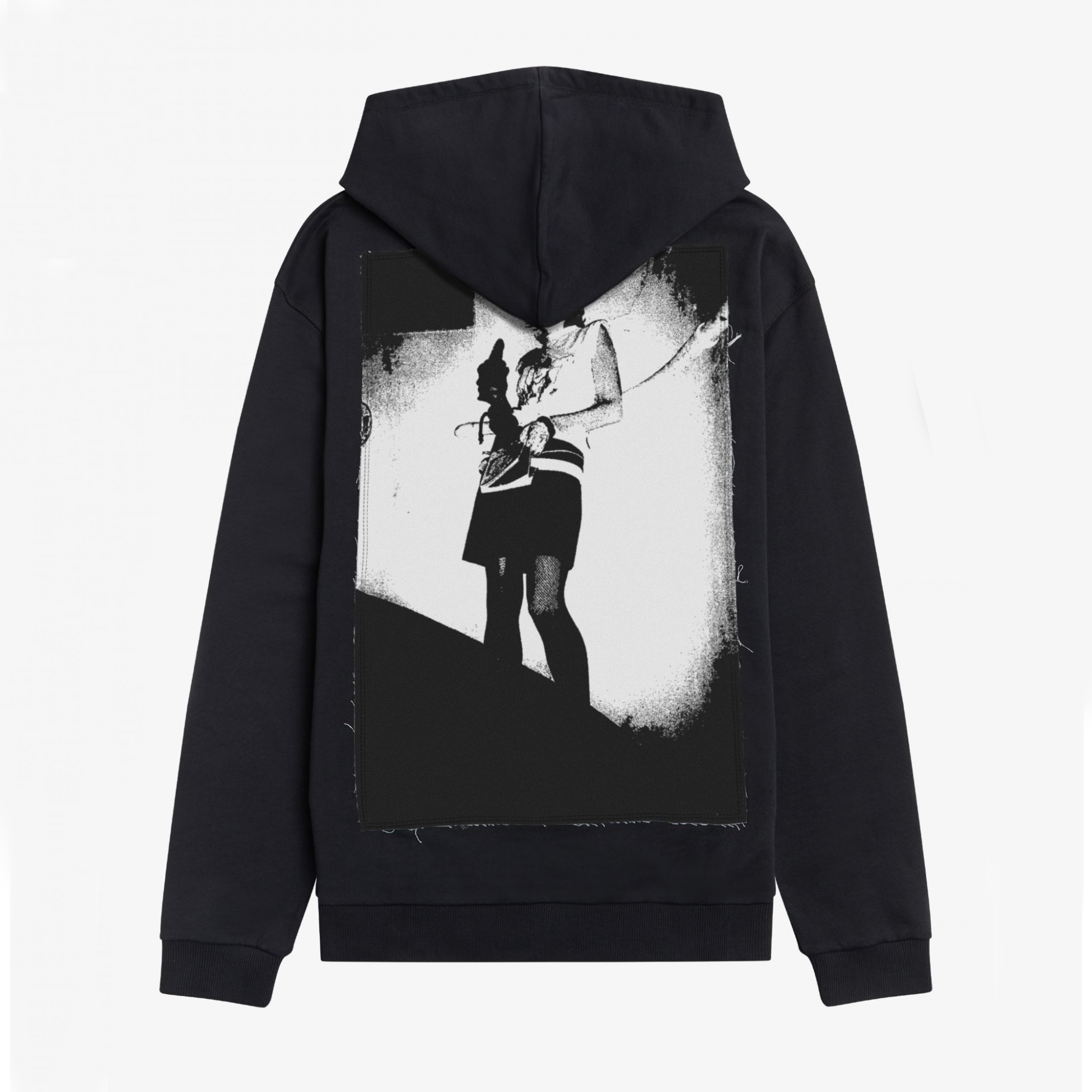 Raf Simons x Fred Perry Printed Patch Hooded Sweatshirt 102