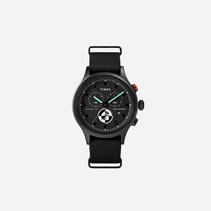Часы Carhartt WIP x Timex 'Range C Allied Chronograph' Black